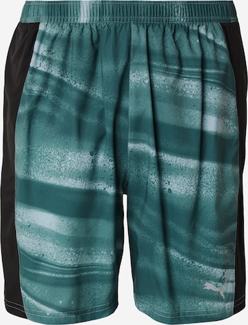 PUMAregular Sportske hlače 'VELOCITY' - zelena boja: prednji dio