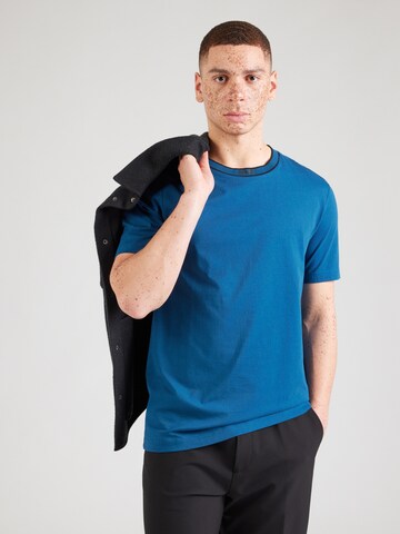 T-Shirt BOSS en bleu : devant