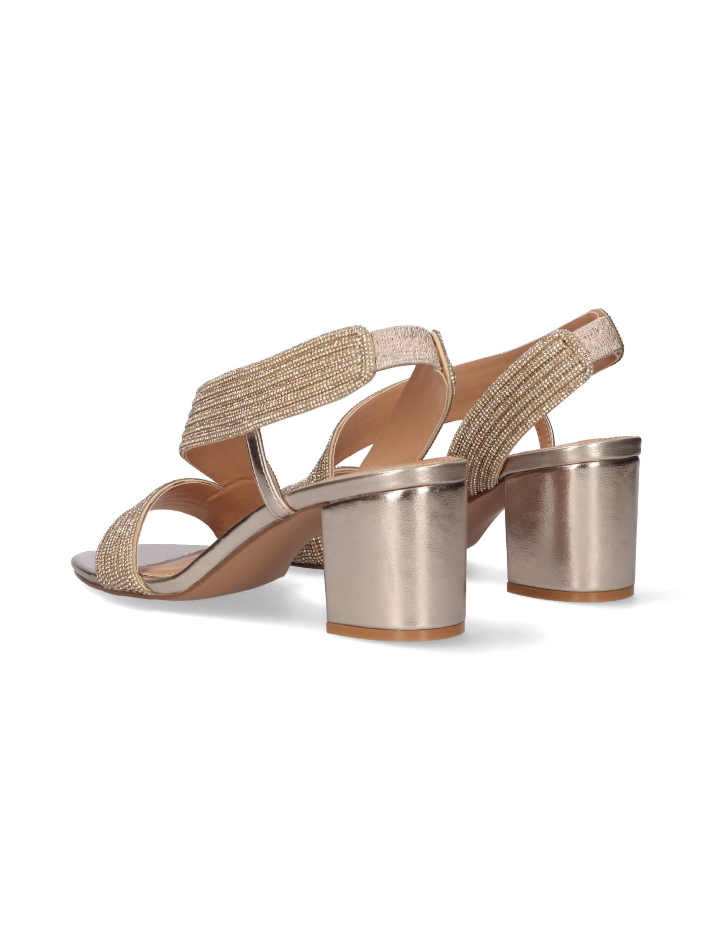 EXE - Sandalias con hebilla 'ANNY-428' en oro