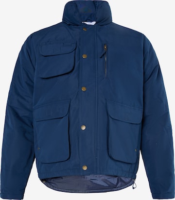 MO Between-season jacket in Blue: front