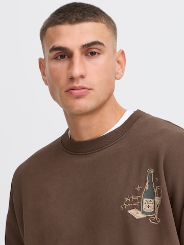 !Solid Pullover 'SDRAMI' in Braun