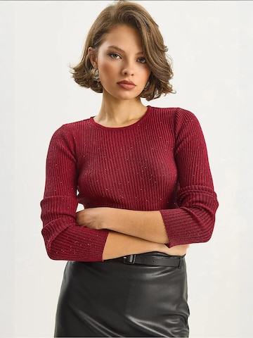 Pullover di Bianco Lucci in rosso