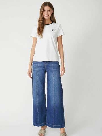 T-shirt 'Siara' co'couture en noir