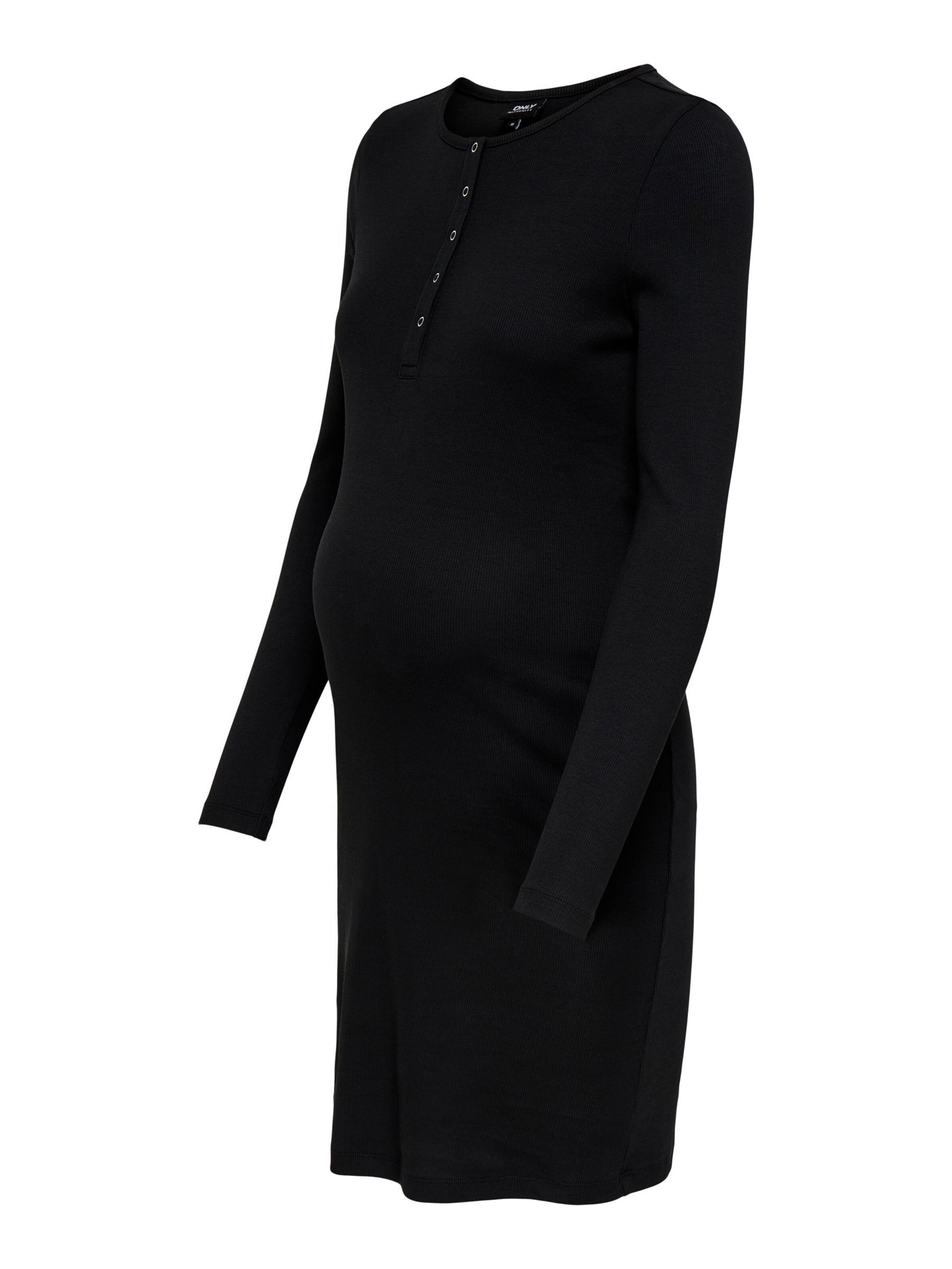 Only Maternity - Vestido 'OLMRIMA' en negro: frente