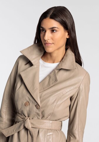 Gipsy Between-Seasons Coat in Beige