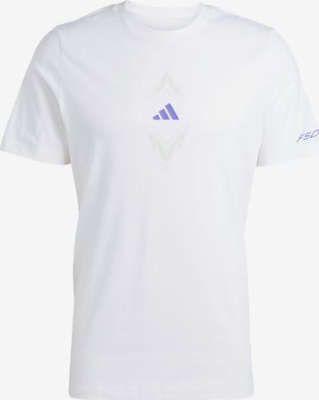 ADIDAS PERFORMANCE Performance shirt 'F50' in White: front