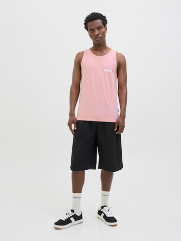 JACK & JONES Футболка 'JCOSago' в Ярко-розовый