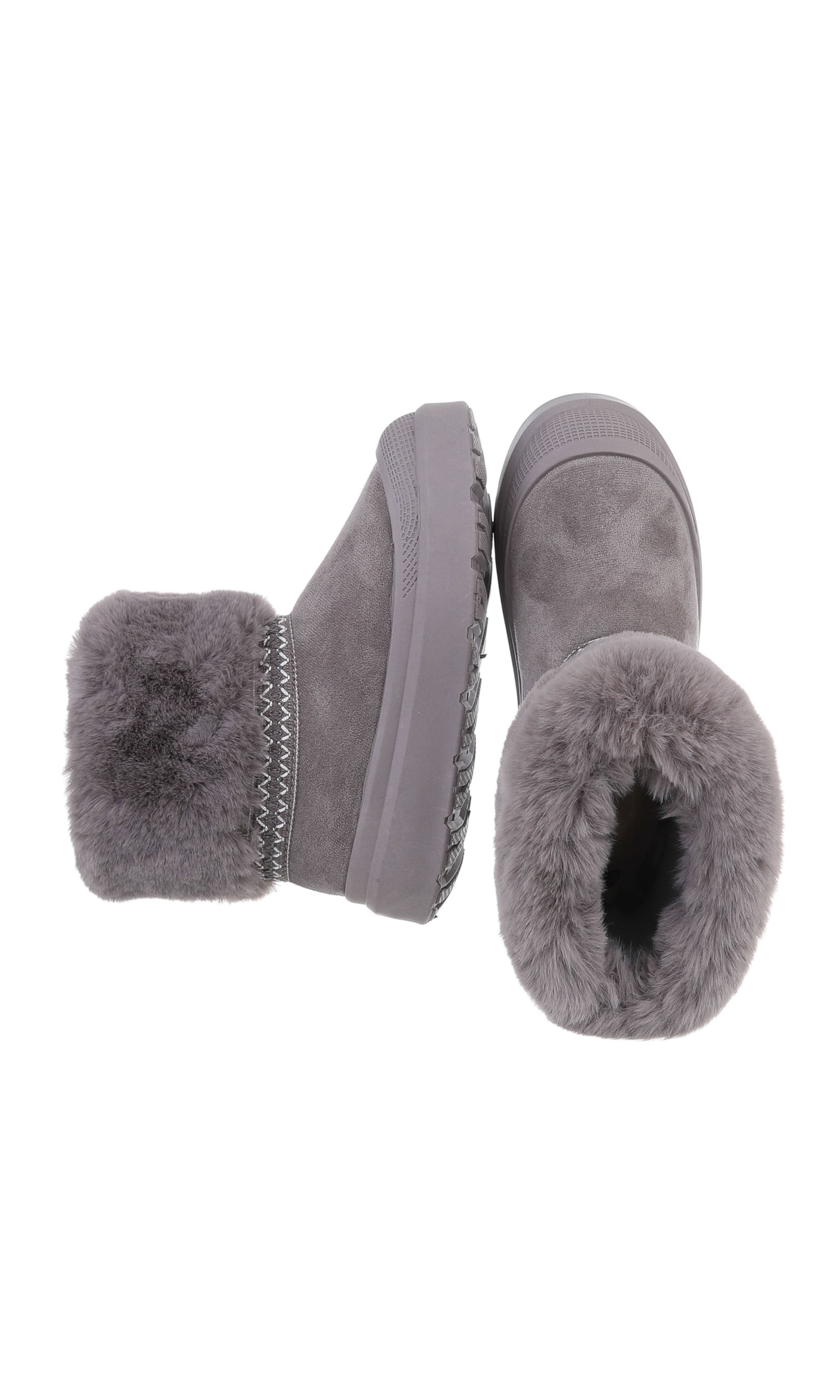 Ital-Design Snow Boots in Grey