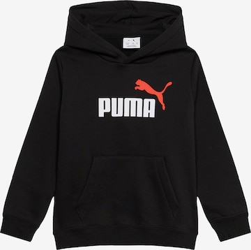 PUMA Sweatshirt 'Ess 2 No.1' i svart: framsida