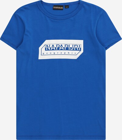 NAPAPIJRI T-Shirt in blau / weiß, Produktansicht