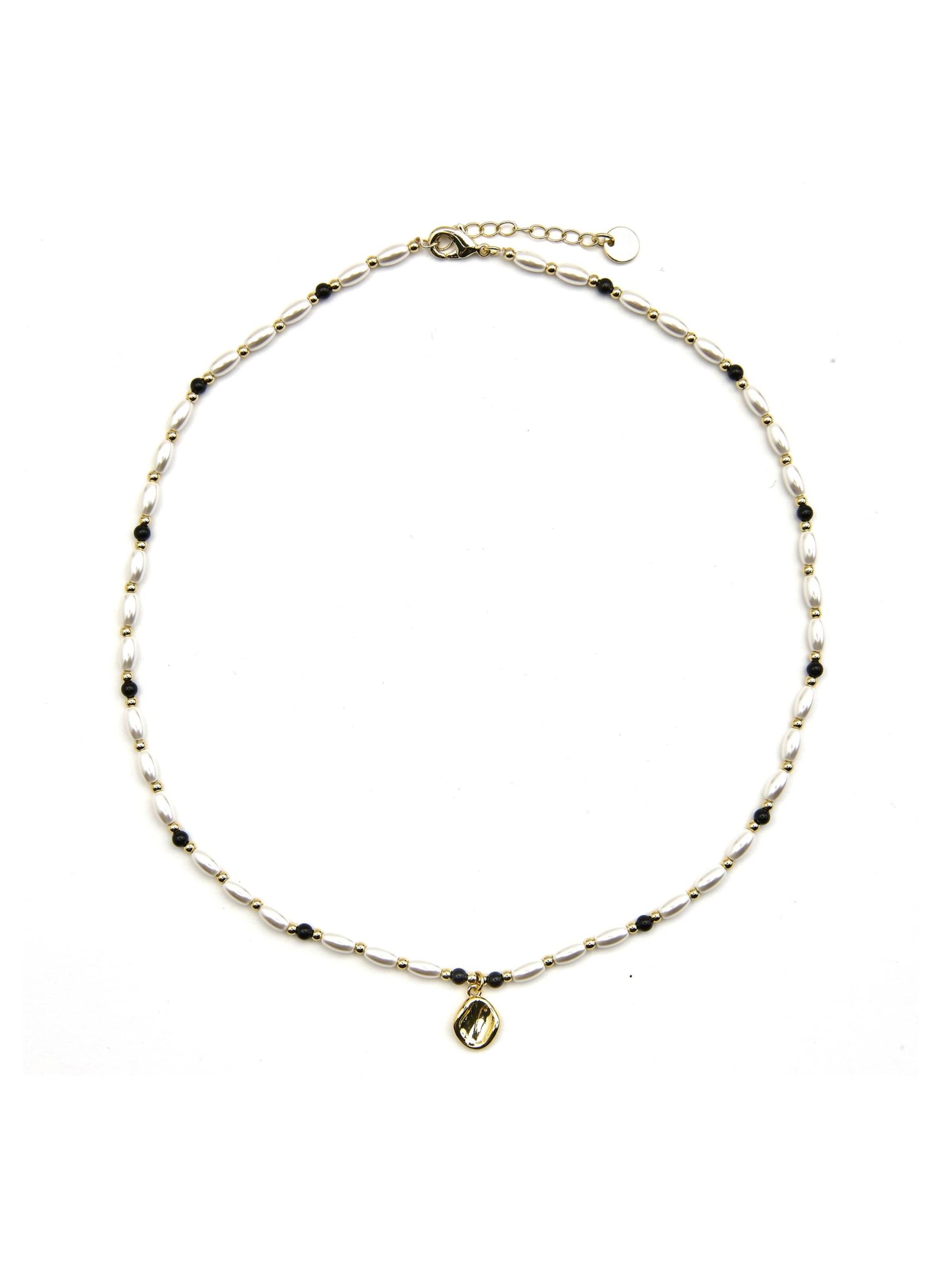 Luxenter - Cadena 'Zizi' en blanco: frente