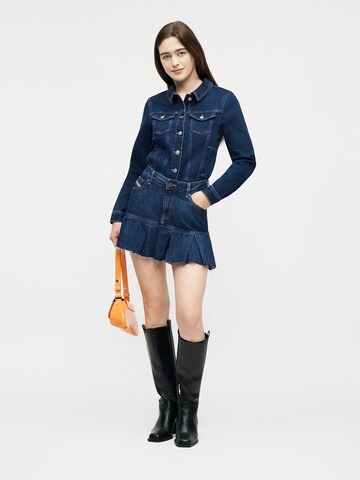 DIESEL Rok 'DE-REEN' in Blauw