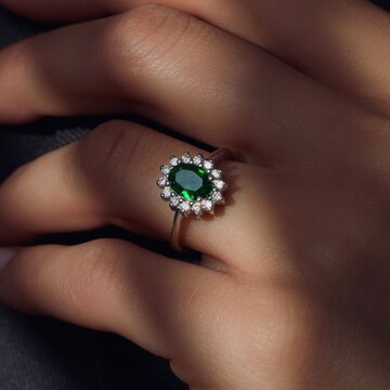 Bague Parte di Me en vert : devant