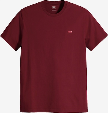 Levi's® Big & Tall T-Shirt 'Original Housemark' in Rot: Vorderseite