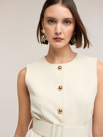 Gilet MOTIVI en beige