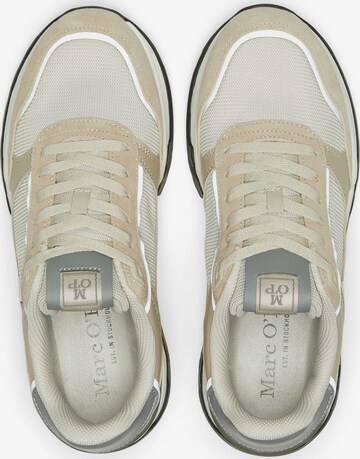 Marc O'Polo Sneakers laag 'Peter 9D' in Beige