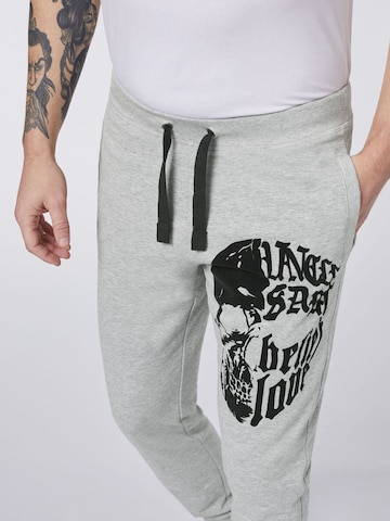 UNCLE SAM Tapered Pants in Grey