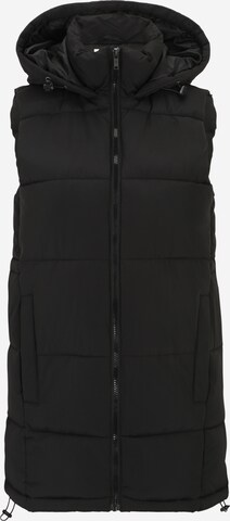 Noisy May Petite Bodywarmer 'AURORA' in Zwart: voorkant