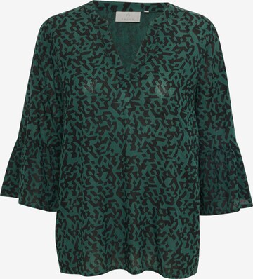 Kaffe - Blusa 'Edita' em verde: frente