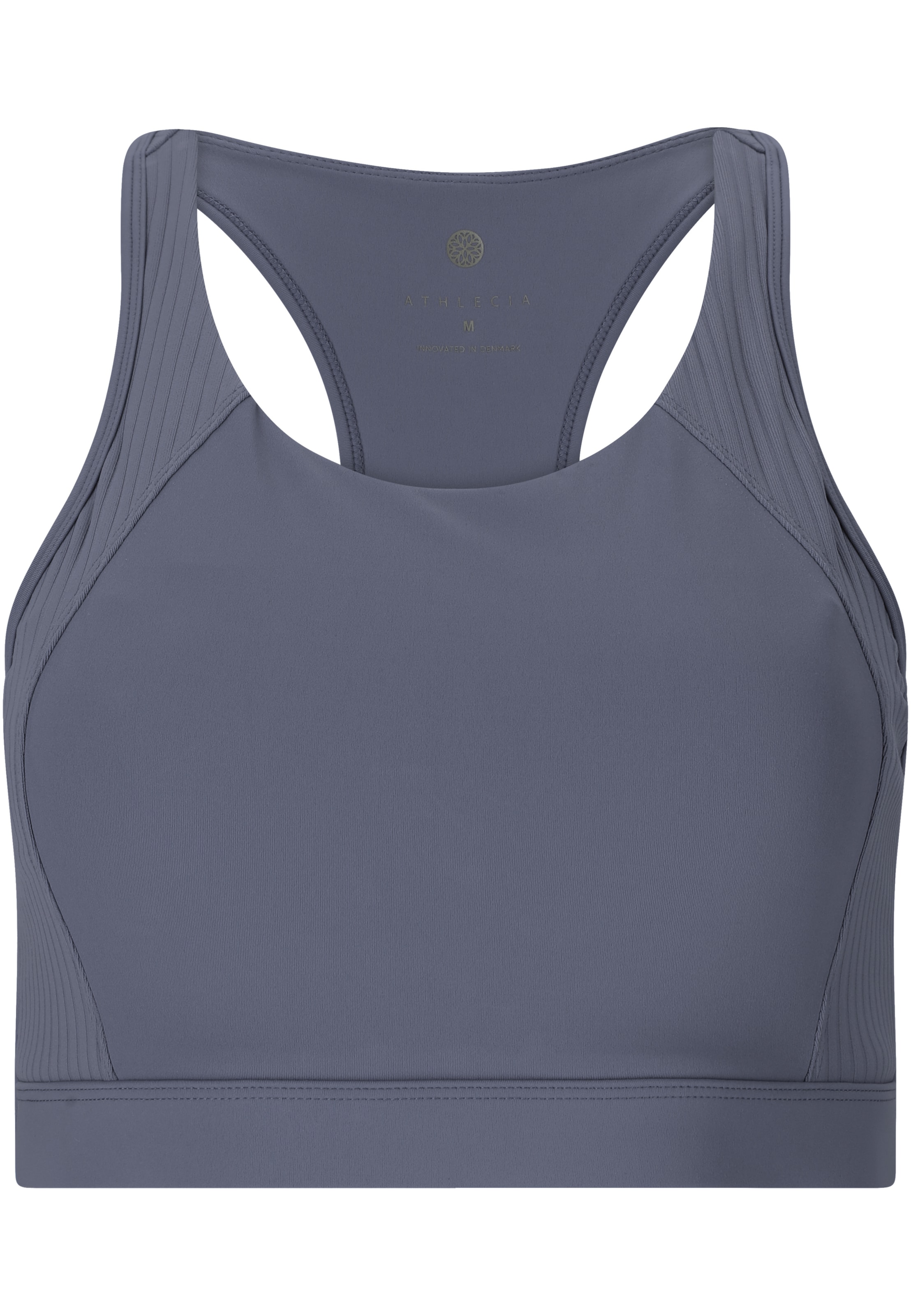 Sutien sport 'Aliya' de la Athlecia pe albastru: față