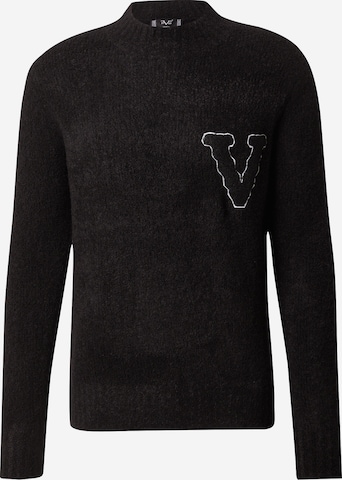 juoda 19V69 ITALIA Megztinis 'Enrico': priekis