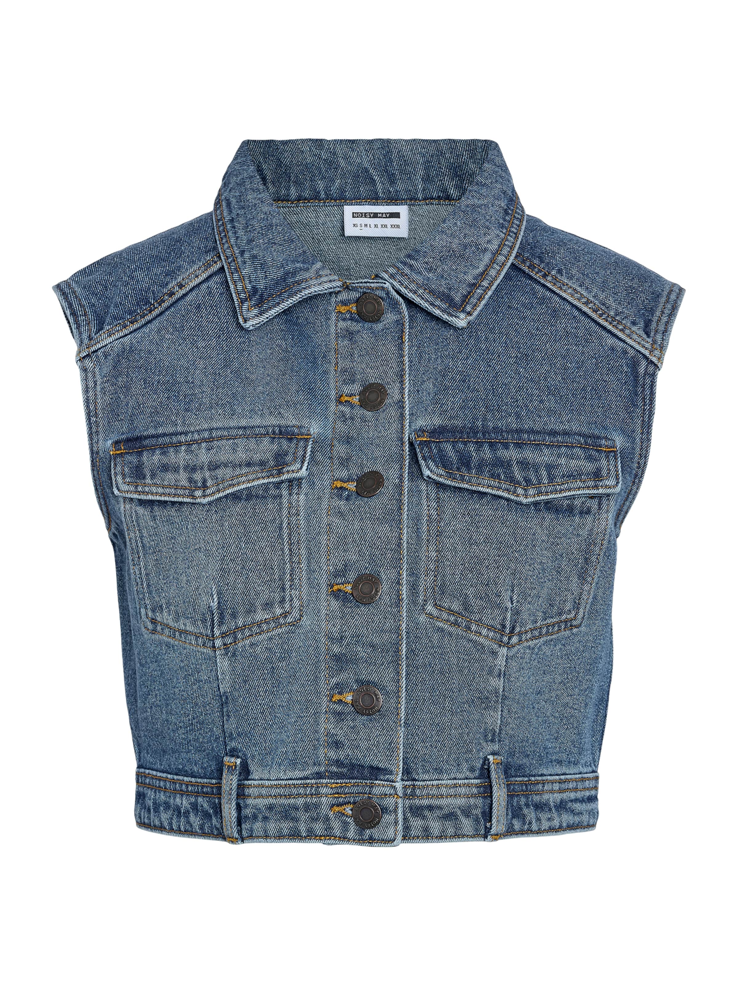 Noisy may - Chaleco 'NMKETTIE' en azul: frente