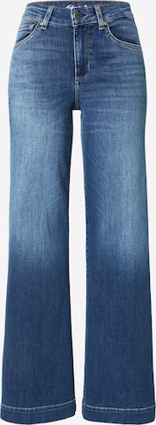 Wide leg Jeans di Liu Jo in blu: frontale