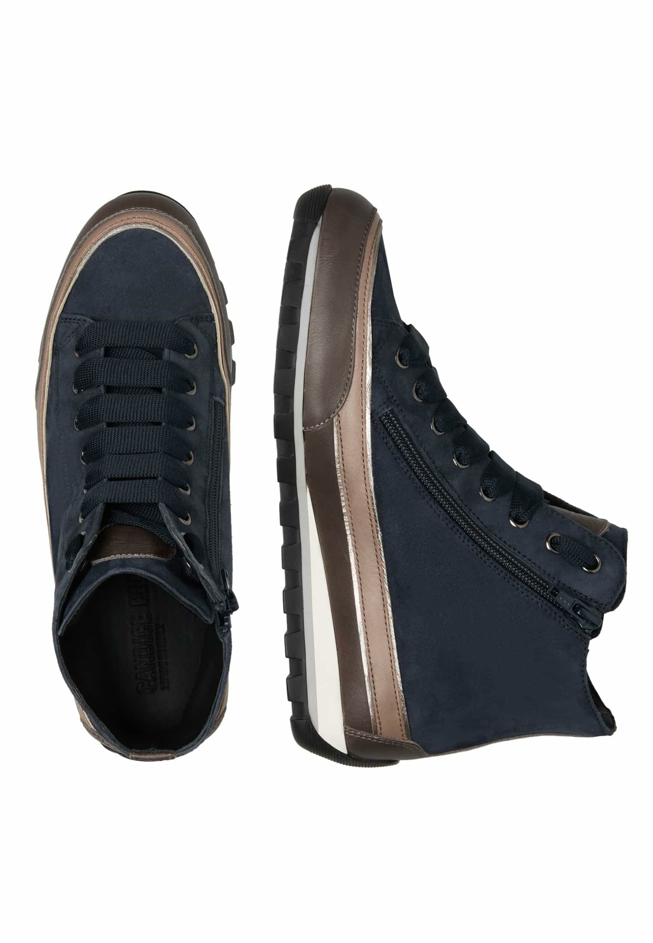NATURINO Sneakers hoog in Blauw