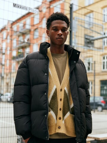 Veste d’hiver ' SDRoy PUFFER ' !Solid en noir