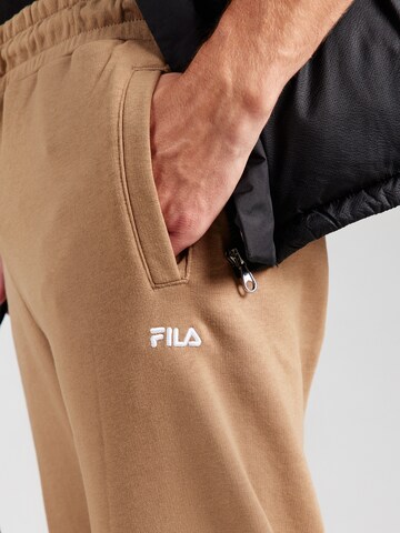 FILA Tapered Sporthose 'BRAIVES' in Braun