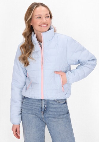 MYMO Tussenjas in Blauw: voorkant