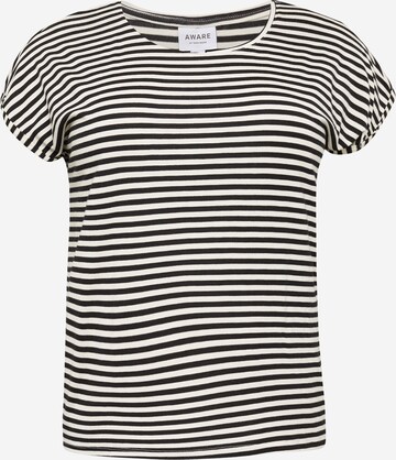 T-shirt 'AYA' Vero Moda Curve en noir : devant