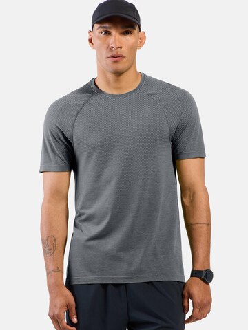 ODLO Funktionsshirt 'ESSENTIAL SEAMLESS'‌‌‌‌‌‌‌‌ in Grau