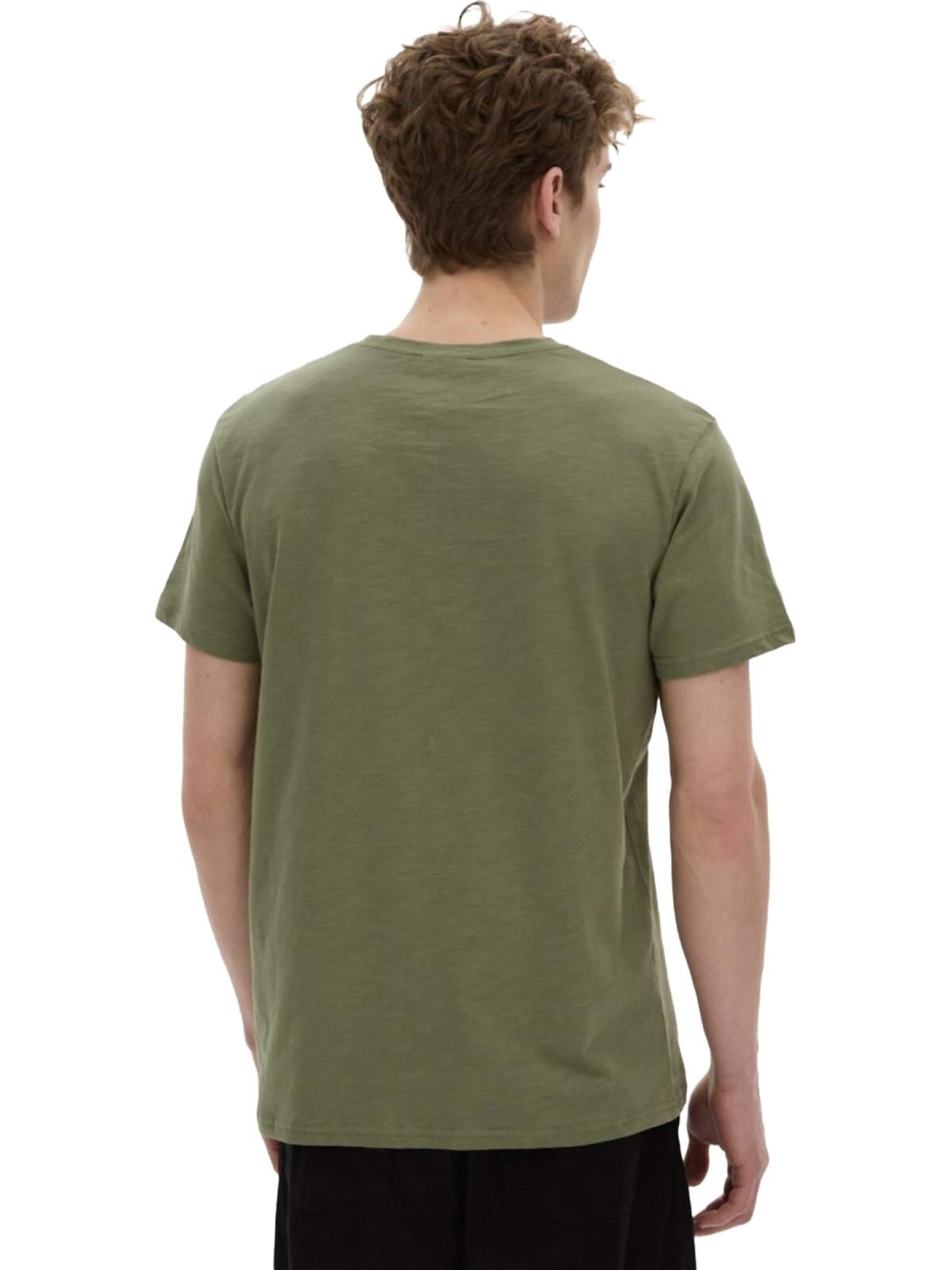 T-Shirt 'LTB Jeans Herren Slub T-Shirt' LTB Jeans en vert