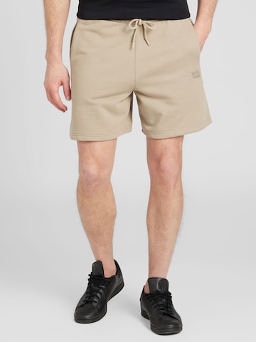 ALPHA INDUSTRIES Regular Shorts 'Essentials' in Beige: predná strana