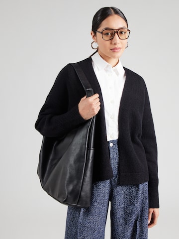 BOSS Knit cardigan 'Falescanas' in Black: front