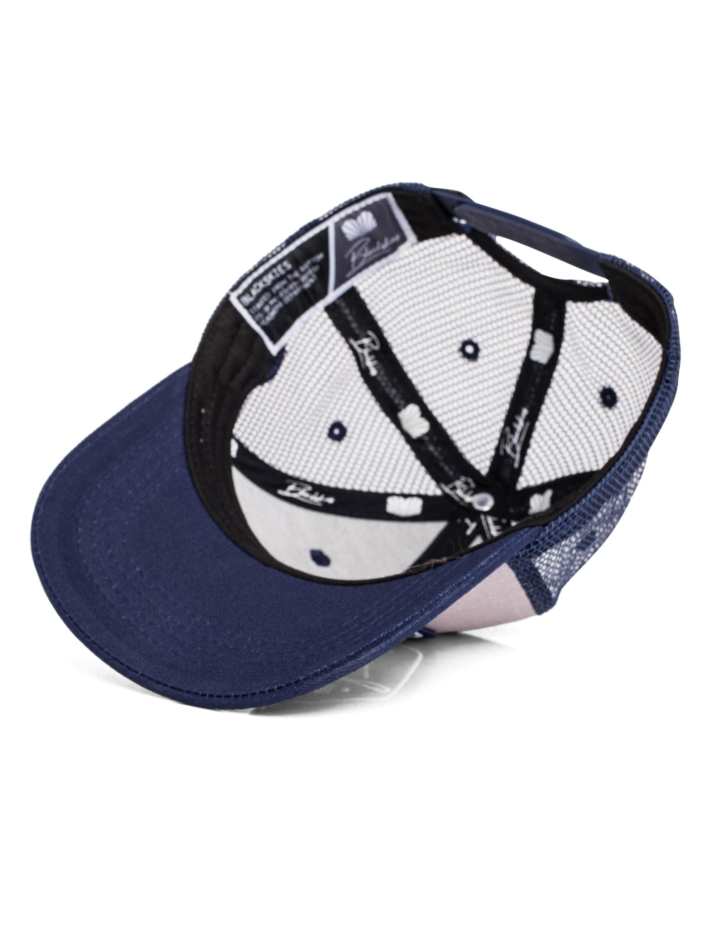 Blackskies Cap 'Race Baseball Cap Kids Grey-Navyblue' in Blue