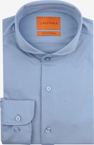 Suitable Hemd in Blau: Vorderseite