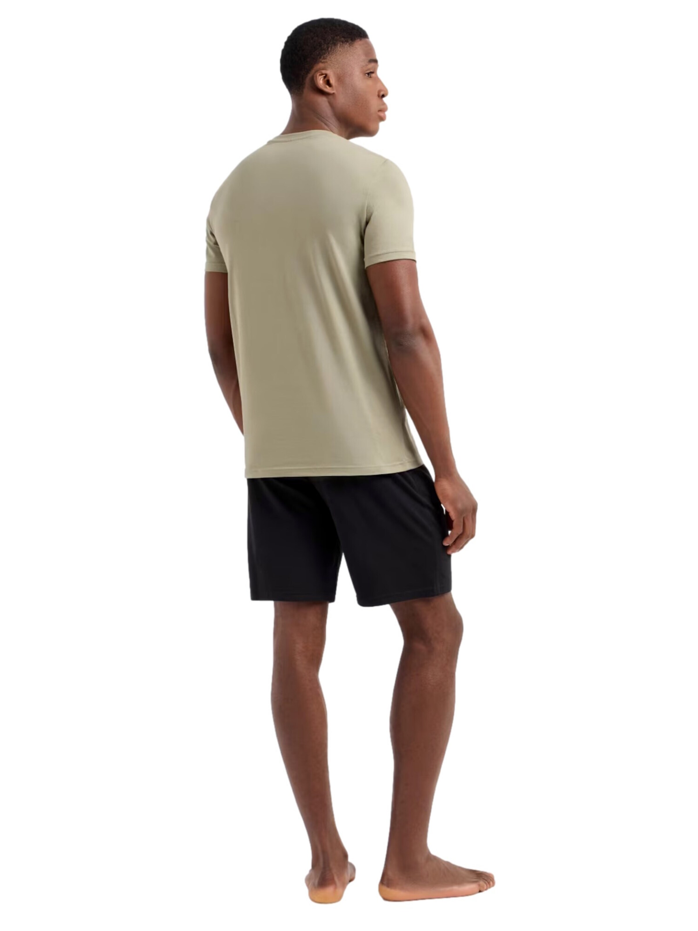 Pigiama corto di Emporio Armani in grigio