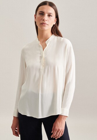 SEIDENSTICKER Blouse 'The Connecting Neutrals' in Beige: front