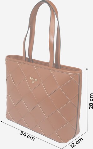 POLLINI Shopper 'WONDERFUL WEAVING' in Brown