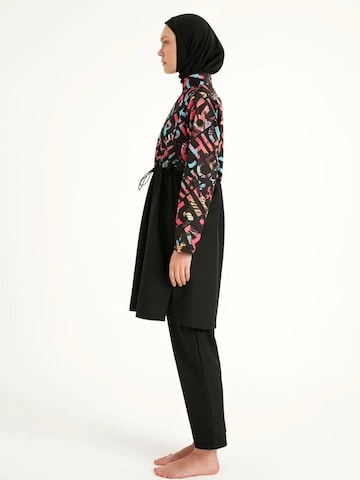 Riva Mera by Marina High neck Badpakjurk 'Riva Mera by Marina R2507' in Zwart