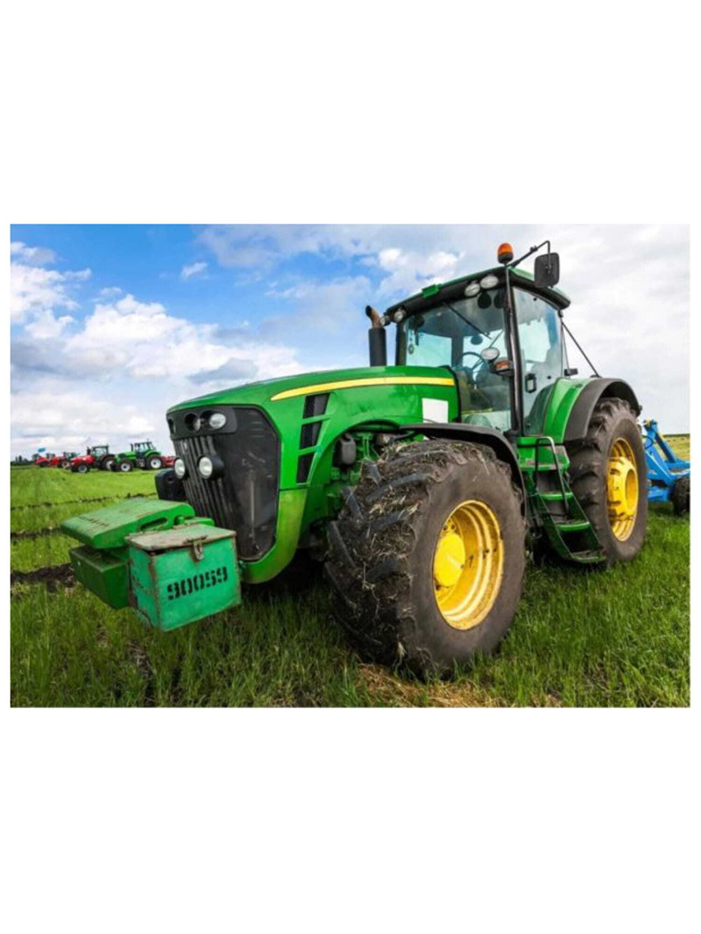 Copertina per neonati 'Traktor' di BrandMac in colori misti: frontale