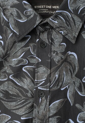 Street One MEN Regular Fit Hemd in Transparent