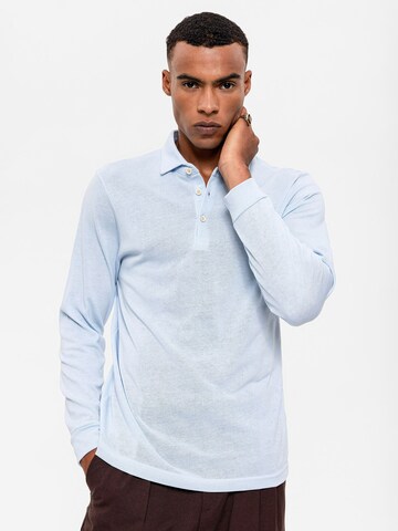 Pull-over Antioch en bleu