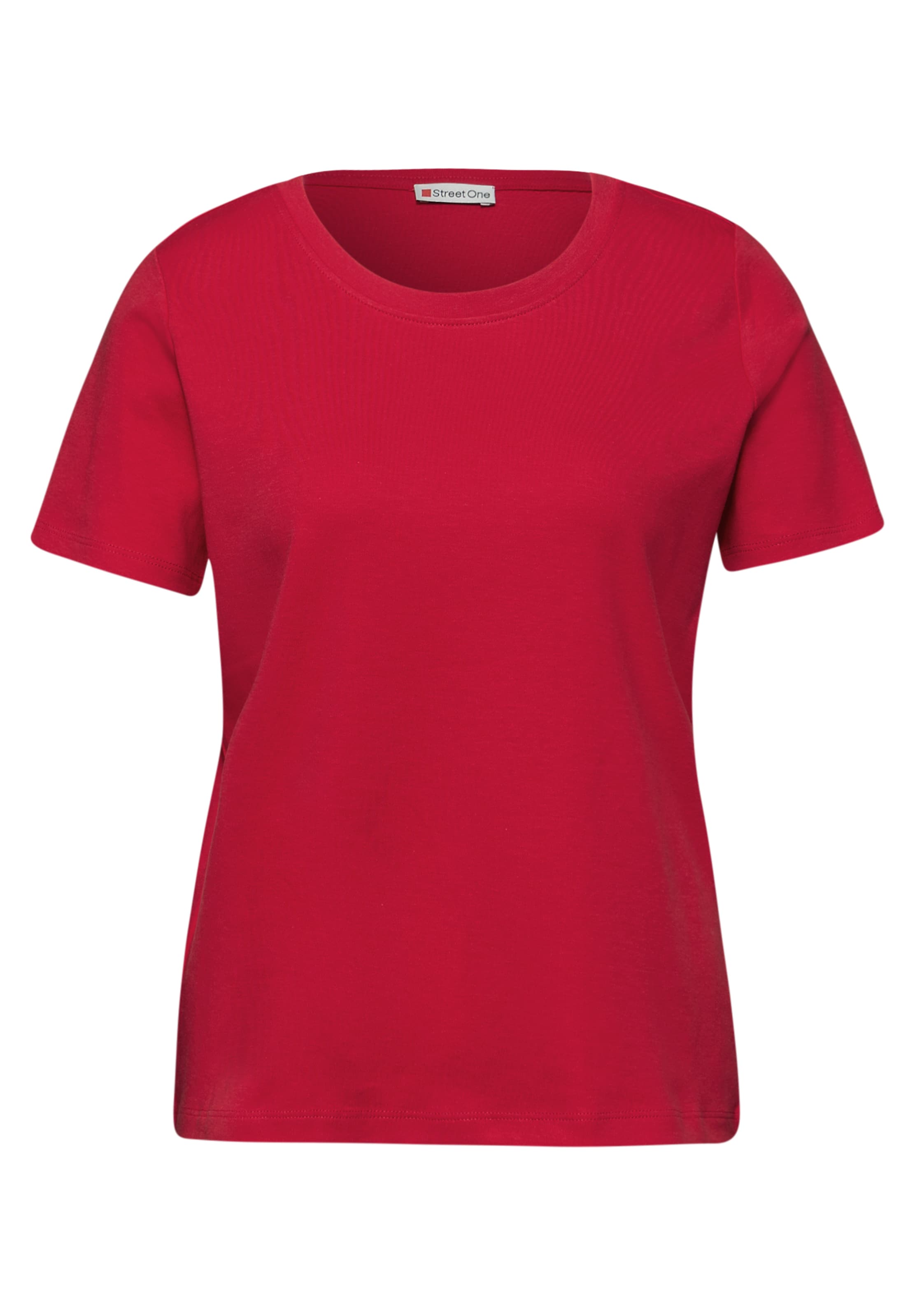STREET ONE T-Shirt in Rot: Vorderseite