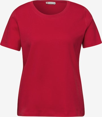 STREET ONE T-Shirt in Rot: Vorderseite