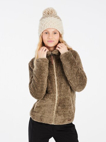 PROTEST Fleecejacke 'RIRI JR' in Braun