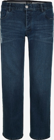 Men Plus Regular Jeans in Blau: predná strana