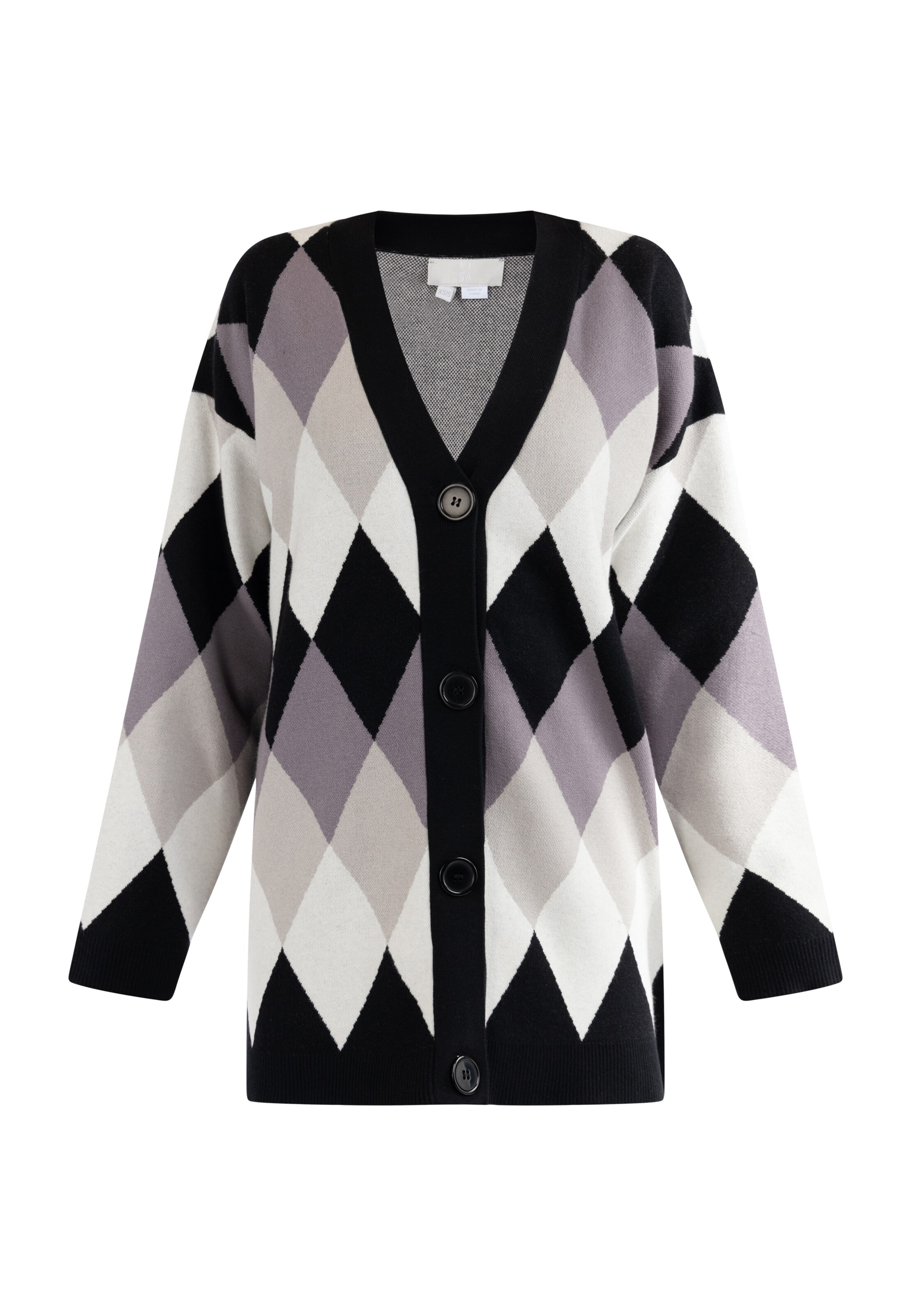 RISA Kardigán - Zmiešané farby: predná strana